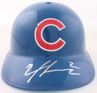 Nico Hoerner Signed Cubs Full-Size Batting Helmet (Wilder) at PristineAuction.com
