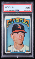 Nolan Ryan Signed 1972 Topps #595 (PSA 4 | Auto 8) at PristineAuction.com