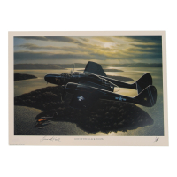 Leonard Hall Signed Stan Stokes "Bite Of The Black Widow" Lithograph (AIV) at PristineAuction.com