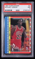 Michael Jordan 1987-88 Fleer Stickers #2 (PSA 7) at PristineAuction.com