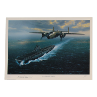 Travis Hoover Signed Stan Stokes "Destination: Tokyo" Lithograph (AIV) at PristineAuction.com