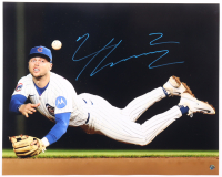 Nico Hoerner Signed Cubs 16x20 Photo (Wilder) at PristineAuction.com