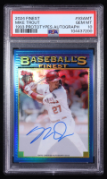 Mike Trout 2024 Finest '93 Prototypes Autographs #93AMT #44/50 (PSA 10) at PristineAuction.com