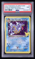 Dark Gyarados 2021 Pokemon TCG Sword & Shield Celebrations Classic Collection Team Rocket #8 Holo (PSA 9) at PristineAuction.com