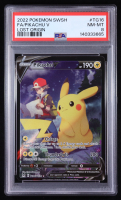 Pikachu V 2022 Pokemon TCG Sword & Shield Lost Origin TGUR #TG16 (PSA 8) at PristineAuction.com