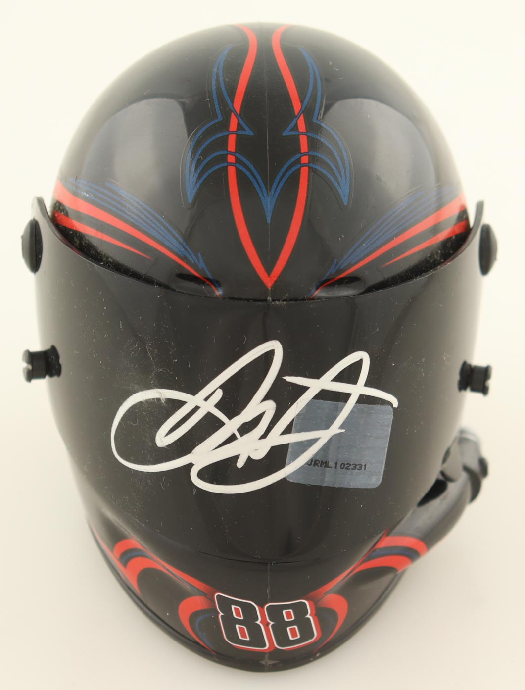 Dale Earnhardt Jr. Signed National Guard NASCAR Mini Helmet (JR Motorsports) at PristineAuction.com Dale Earnhardt Jr. Signed National Guard NASCAR Mini Helmet (JR Motorsports) at PristineAuction.com