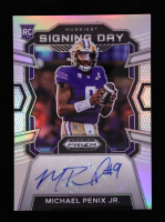 Michael Penix Jr. 2024 Panini Prizm Draft Picks Signing Day Silver #39 RC (See Description) at PristineAuction.com