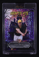 Paul Skenes 2025 Wild Card Haunted Hits Monster Hunt Haunted House Purple Sparkles #HHHPS #1/3 at PristineAuction.com