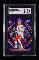 Patrick Mahomes II  2024 Panini Phoenix Blue Lazer #116 #082/125 (SGC 9.5) at PristineAuction.com