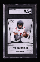 Patrick Mahomes II 2017 Leaf Special Release Draft Silver #07 RC (SGC 9.5) at PristineAuction.com