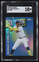 Ronald Acuna Jr. 2025 Topps Chrome All Etch #CAE8 (SGC 10) at PristineAuction.com