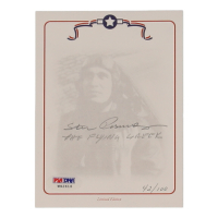 Steve Pisanos Signed LE "The Flying Greek" Bookplate Inscribed "The Flying Greek" (PSA) at PristineAuction.com