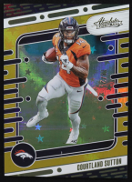 Courtland Sutton 2024 Absolute Gold Stars #30 #18/25 at PristineAuction.com