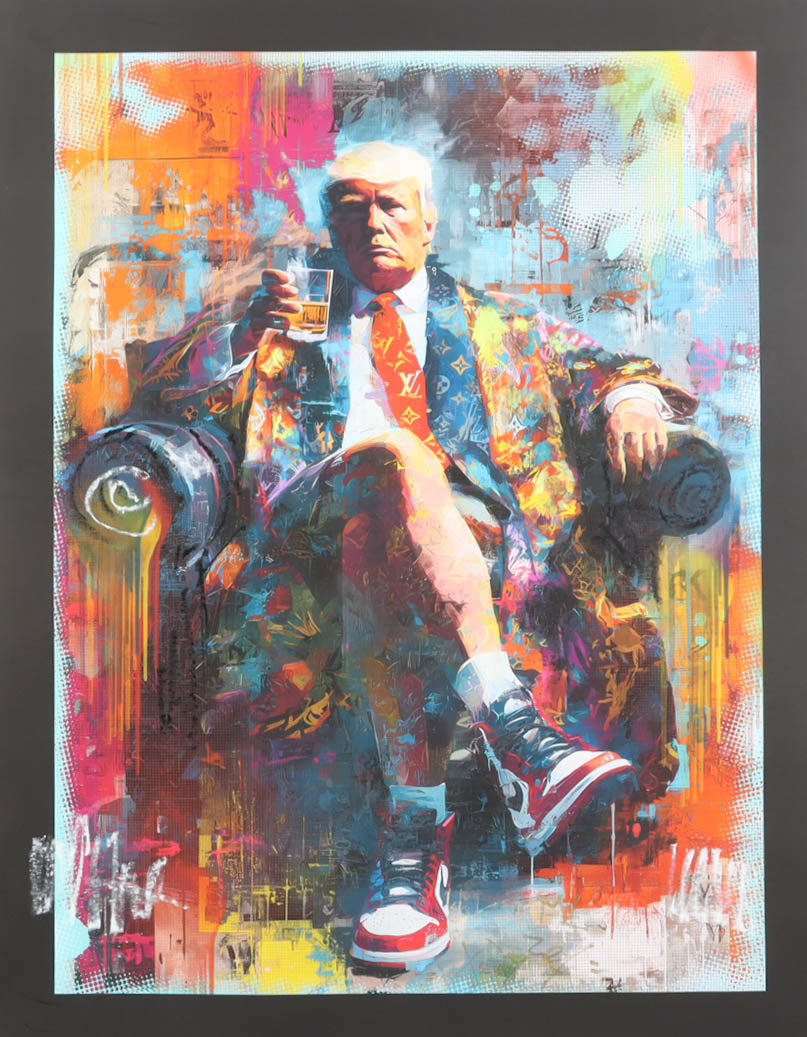 "Power Break" 2026 19x26 Original Painting on Canvas by Tadas Zaicikas | TedyZet (Zaicikas) at PristineAuction.com "Power Break" 2026 19x26 Original Painting on Canvas by Tadas Zaicikas | TedyZet (Zaicikas) at PristineAuction.com