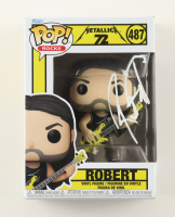 Robert Trujillo Signed "Metallica" #487 Robert Funko Pop! Vinyl Figure (SWAU) at PristineAuction.com