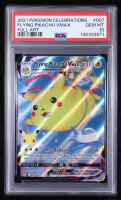 Flying Pikachu VMAX 2021 TCG Sword & Shield Celebrations Full Art #007 (PSA 10) at PristineAuction.com