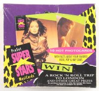 1991 Pro Set SuperStars MusiCards Box With (36) Packs at PristineAuction.com