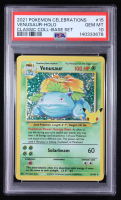Venusaur 2021 Pokemon TCG Sword & Shield Celebrations Classic Collection Base Set #15 Holo (PSA 10) at PristineAuction.com
