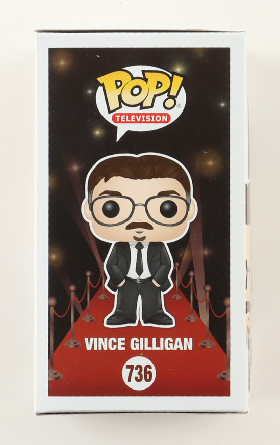 Vince Gilligan Signed "Director" #736 Funko Pop! Vinyl Figure (AutographCOA) at PristineAuction.com Vince Gilligan Signed "Director" #736 Funko Pop! Vinyl Figure (AutographCOA) at PristineAuction.com