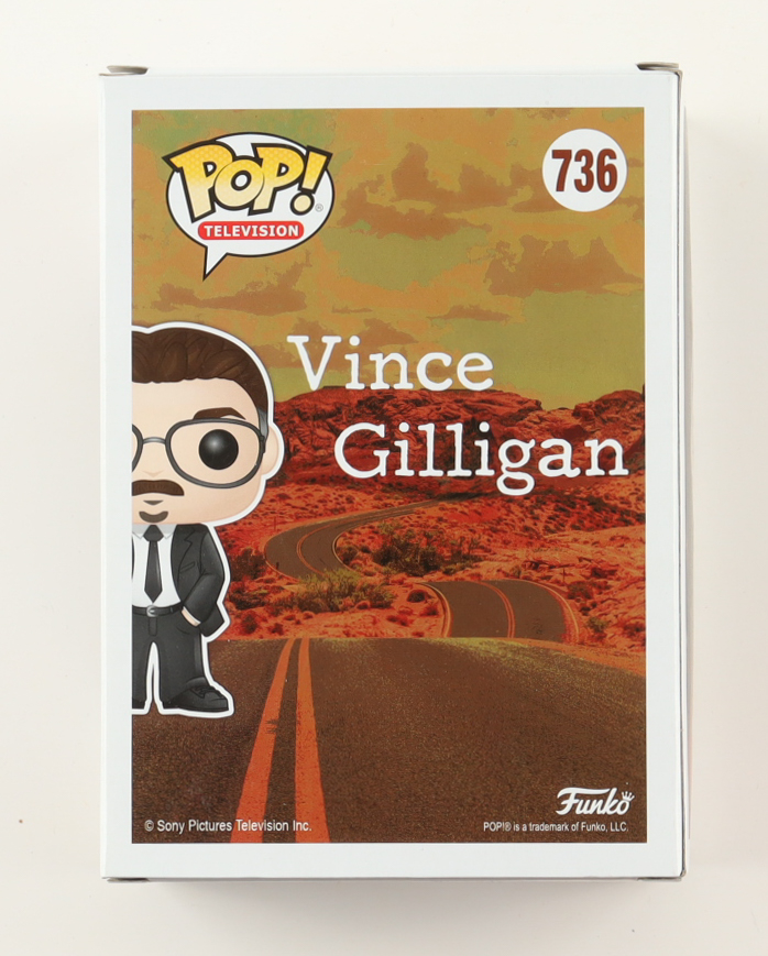 Vince Gilligan Signed "Director" #736 Funko Pop! Vinyl Figure (AutographCOA) at PristineAuction.com Vince Gilligan Signed "Director" #736 Funko Pop! Vinyl Figure (AutographCOA) at PristineAuction.com