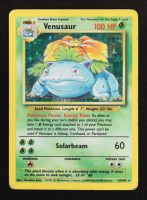 Venusaur 1999 Pokemon Base Unlimited #15 Holo at PristineAuction.com
