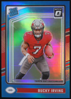 Bucky Irving 2024 Donruss Optic Aqua #216 RR RC #296/299 at PristineAuction.com