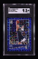 Luka Doncic 2020-21 Donruss Optic Blue Velocity #86 (SGC 9.5) at PristineAuction.com