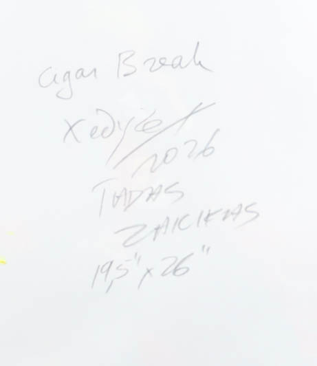 "Cigar Break" 2026 19x26 Original Painting on Canvas by Tadas Zaicikas | TedyZet (Zaicikas) at PristineAuction.com "Cigar Break" 2026 19x26 Original Painting on Canvas by Tadas Zaicikas | TedyZet (Zaicikas) at PristineAuction.com