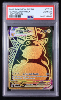 Pikachu Vmax 2022 TCG Sword & Shield Lost Origin Gold TGUR FA #TG29 Holo (PSA 10) at PristineAuction.com