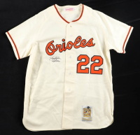 Jim Palmer Signed Orioles Mitchell & Ness Authentic Jersey Inscribed "HOF 1990" (Beckett) at PristineAuction.com
