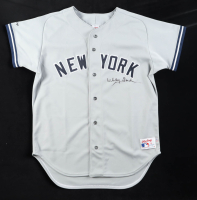 Whitey Ford Signed Yankees Rawlings Authentic Jersey (PSA) at PristineAuction.com