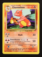 Charmeleon 1999 Pokemon Base Unlimited #24 at PristineAuction.com