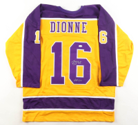Marcel Dionne Signed Jersey Inscribed "HOF 92" (JSA) at PristineAuction.com
