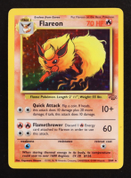 Flareon 1999 Pokemon Jungle Unlimited #3 Holo at PristineAuction.com