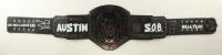 "Stone Cold" Steve Austin Signed Full-Size "Smoking Skull" World Heavyweight Champion Wrestling Belt (Beckett) at PristineAuction.com