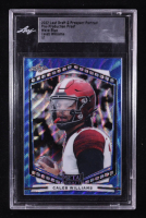 Caleb Williams 2022 Leaf Draft & Prospect Portrait Pre-Production Proof Wave Blue #NNO #1/1 RC (Leaf) at PristineAuction.com