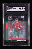 Cristiano Ronaldo 2022-23 Donruss Green #94 (SGC 9.5) at PristineAuction.com