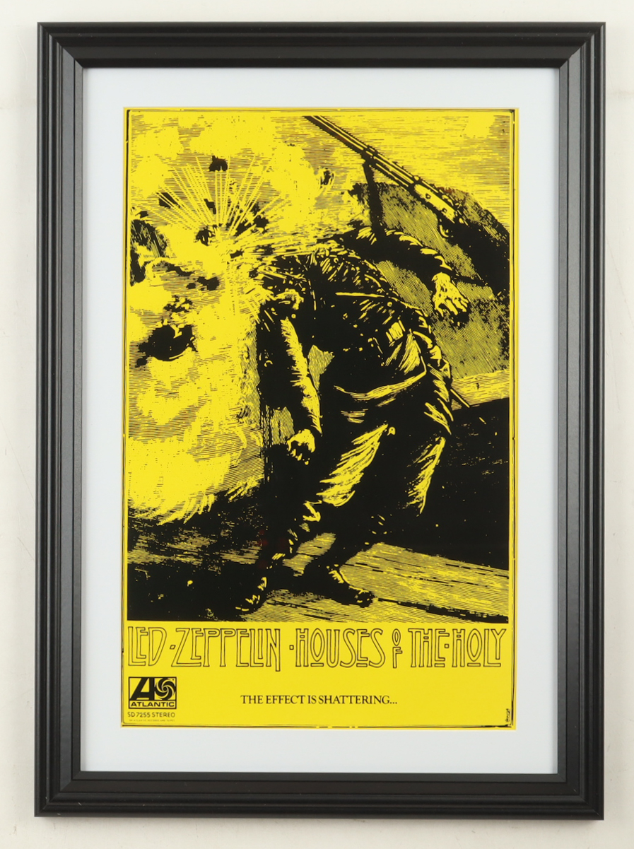1973 "Led Zepplin: Houses of the Holy" Custom Framed Print at PristineAuction.com 1973 "Led Zepplin: Houses of the Holy" Custom Framed Print at PristineAuction.com