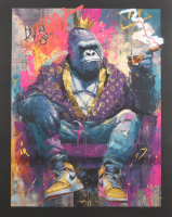 "Kings Break #1" 2026 19x26 Original Painting on Canvas by Tadas Zaicikas | TedyZet (Zaicikas) at PristineAuction.com