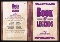 2025 Leaf History Book Book of Legends Purple #BL3 #7/8 Ty Cobb/Joe Montana/Kobe Bryant/Cristiano Ronaldo/Roger Federer/Mickey Mantle/Joe Namath/LeBron James/Willie Mays/Rafael Nadal/David Beckham/Patrick Mahomes II at PristineAuction.com