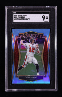 Tom Brady 2020 Select Prizm Light Blue #101 #86/99 (SGC 9) at PristineAuction.com