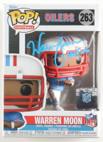 Warren Moon Signed "Oilers" #263 Funko Pop! Vinyl Figure Inscribed "HOF 06" (Beckett) at PristineAuction.com