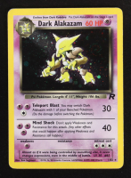 Dark Alakazam 2000 Pokemon Team Rocket Unlimited #1 Holo at PristineAuction.com