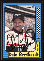 Dale Earnhardt Sr. Signed 1991 Maxx Collection #220 (PSA) at PristineAuction.com