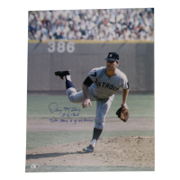 Denny McLain Signed Tigers 16x20 Photo Inscribed "31-6, 1968" & "Last 30 Game Winner!" (Beckett) at PristineAuction.com
