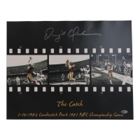 Dwight Clark Signed "The Catch" 16x20 Photo (Beckett) at PristineAuction.com