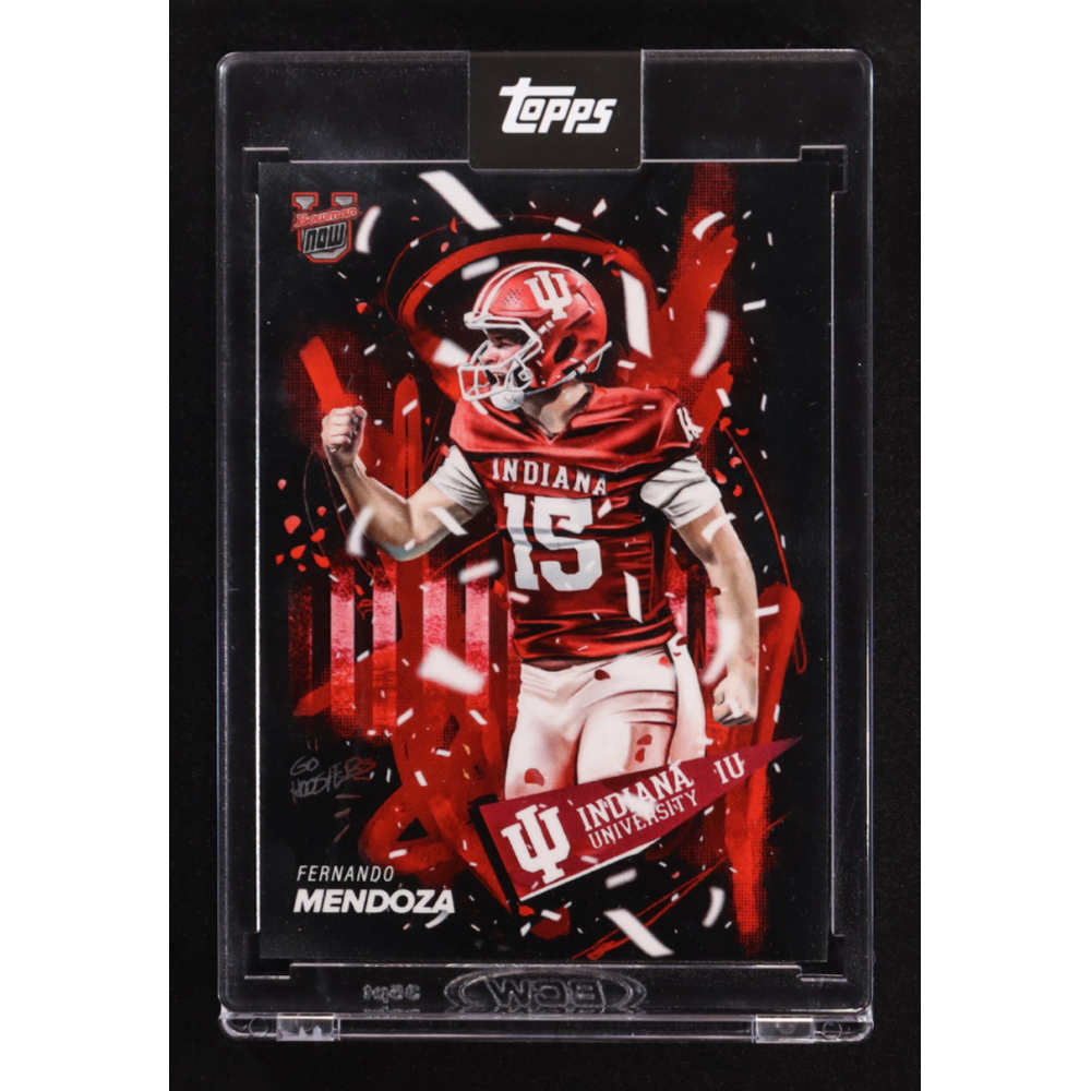 Fernando Mendoza 2026 Bowman U Now Art Card Topps #CSFM-A RC at PristineAuction.com