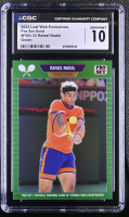Rafael Nadal 2023 Leaf Web Exclusives Pro Set Green #PSG33 #2/10 (CGC 10) at PristineAuction.com
