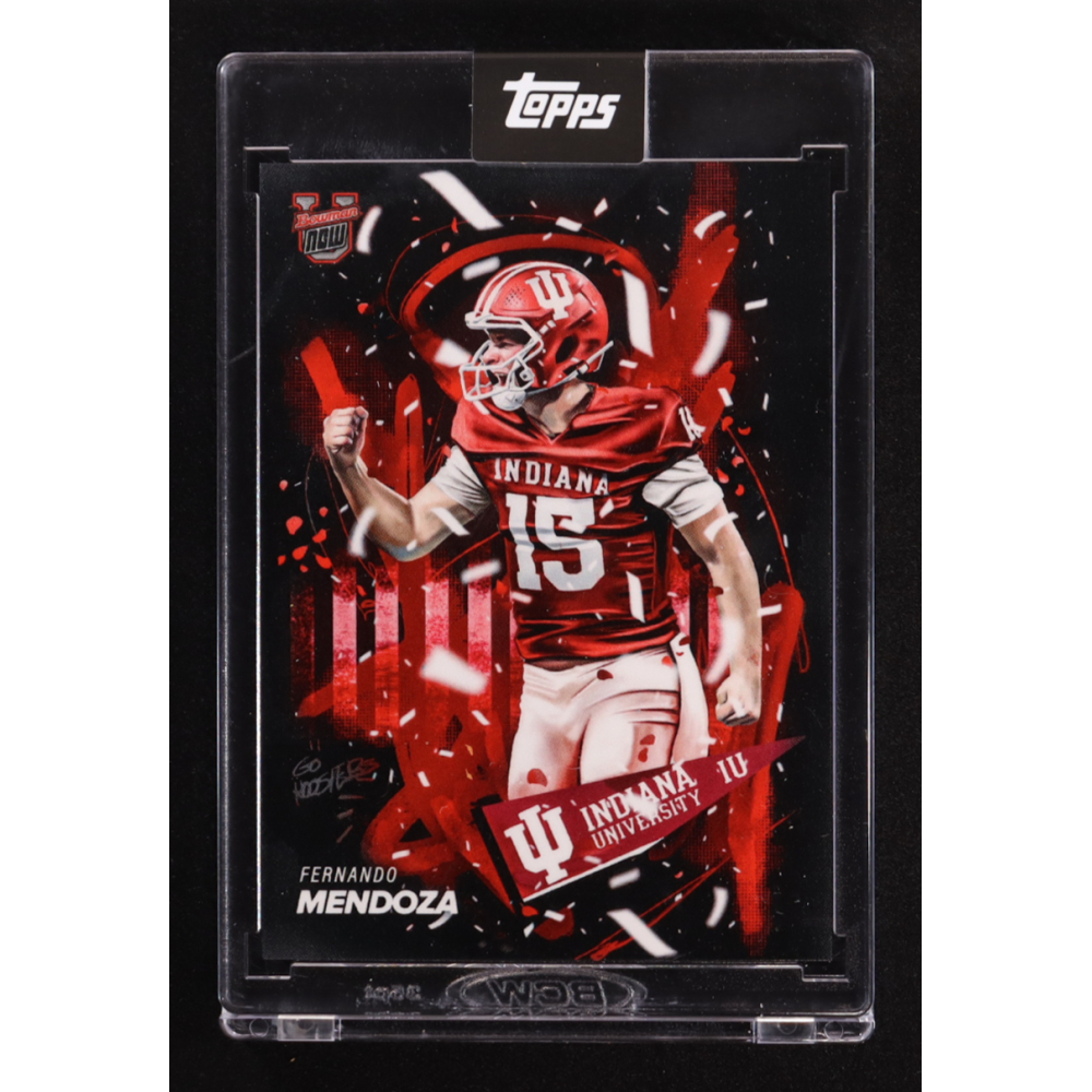 Fernando Mendoza 2026 Bowman U Now Art Card Topps #CSFM-A RC at PristineAuction.com