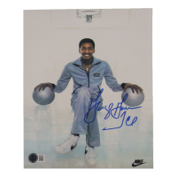 George Gervin Signed 8x10 Photo Inscribed "Ice" (Beckett) at PristineAuction.com